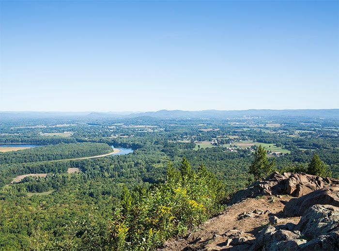 Trail hikes on Skinner Mountain in Western MA are sublime!